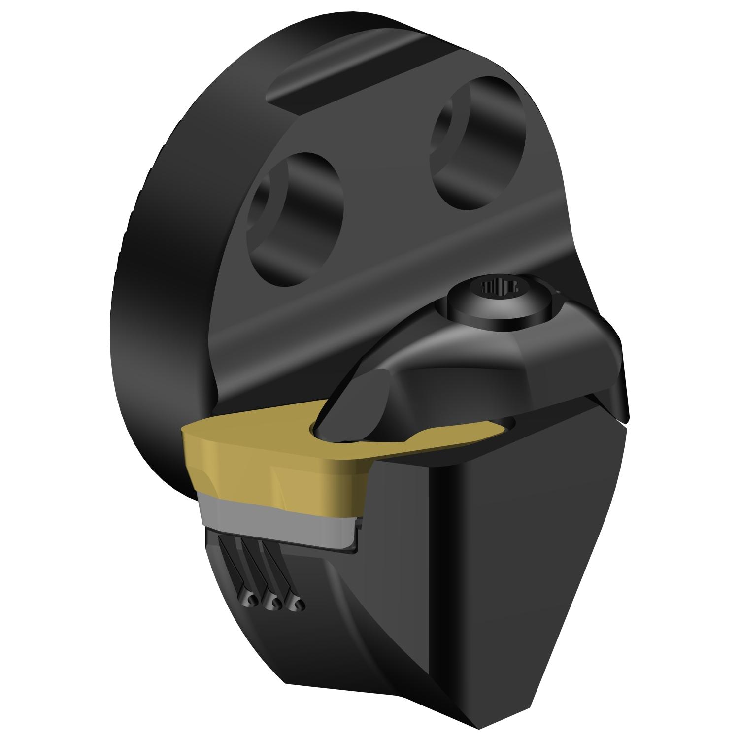 Sandvik Coromant 7478342 CoroTurn® Prime Modular Turning/Profiling Cutting Head With Through Coolant, SZ 40 System, 16 mm L Head/Projection, Left Hand Cutting, Insert Compatibility: CP-B1108