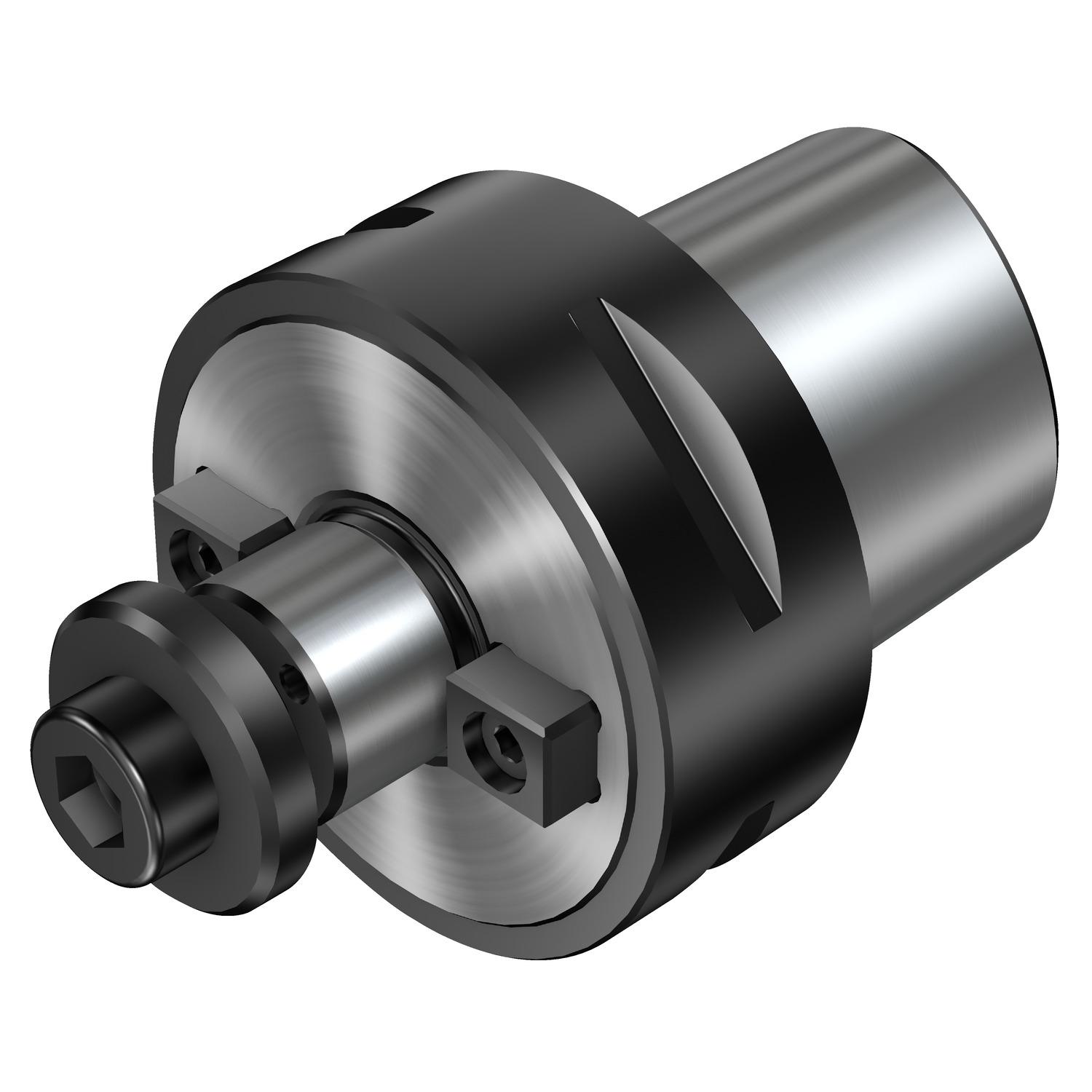 Sandvik Coromant 7549813 Adapter, 22 mm Dia Hole, Coromant® Capto® x Arbor Shank, C4 Taper, 2.165 in Projection