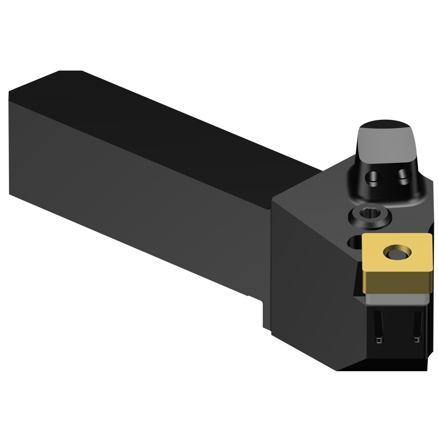 Sandvik Coromant 7572098 T-Max® P Indexable Turning Toolholder, ANSI Code: QS-PSSNL 12 4C, QS-PSSNL Tool Holder, SNMG 120408 Insert, Left Hand Cutting, 19.05 mm H x 19.05 mm W Rectangle Shank, 45 deg Lead Angle, -8 deg Rake, 101.2 mm OAL