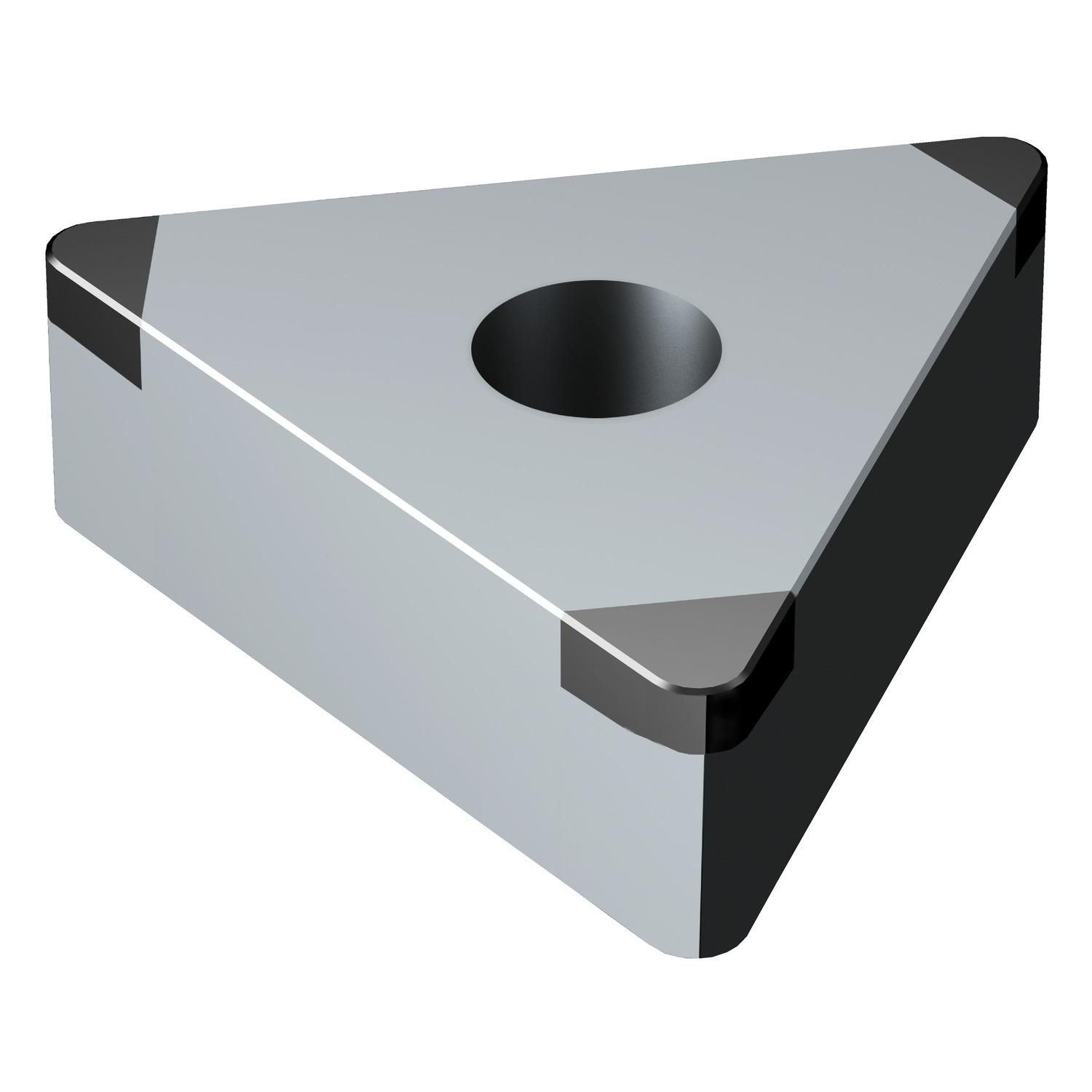 Sandvik Coromant 7586869 T-Max® P Turning Insert, ANSI Code: TNGA333S0325H 7125, TNGA Insert, Material Grade: H, 333 Insert, Triangular Shape, Neutral Cutting, For Use On Hardened Materials, Manufacturer's Grade: 7125