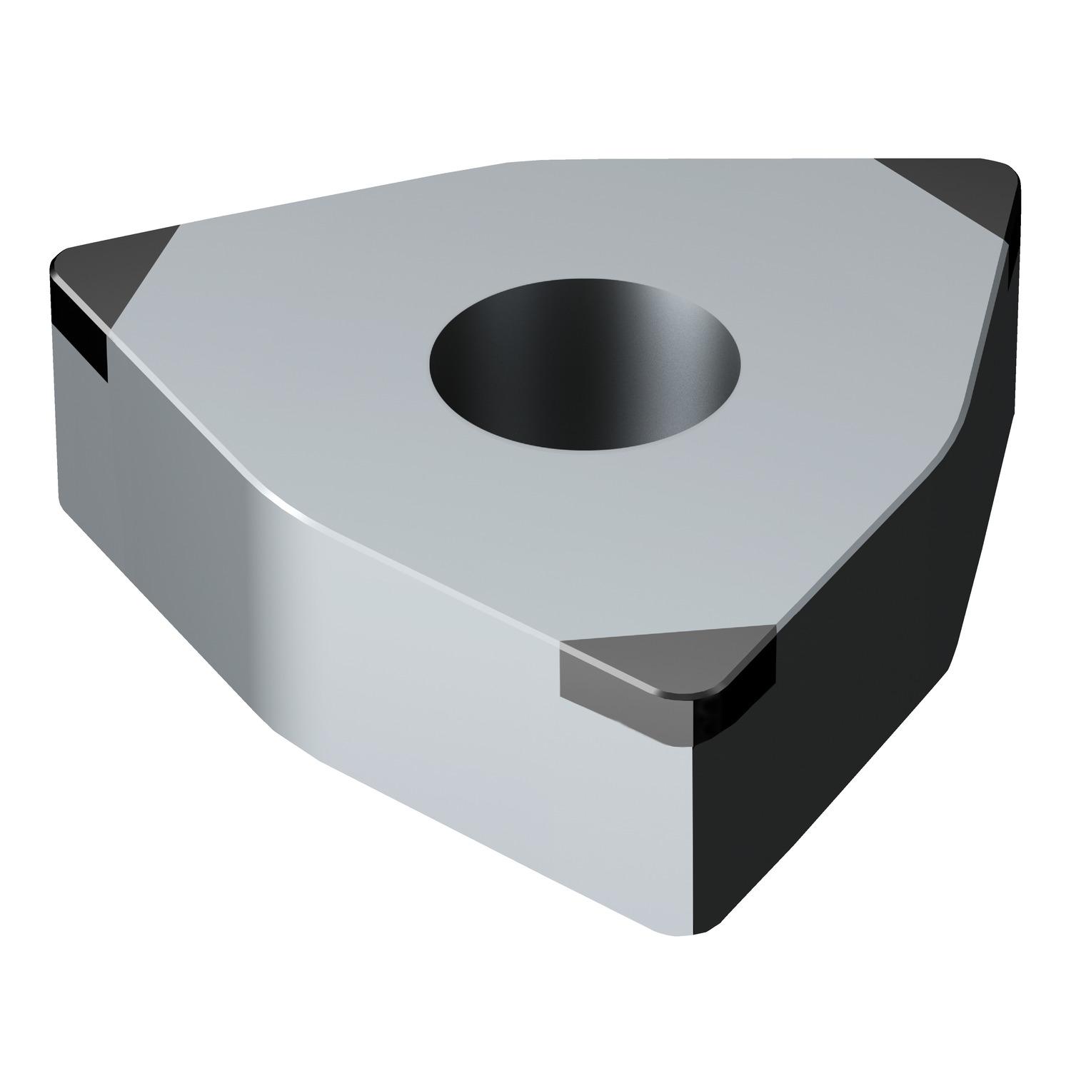 Sandvik Coromant 7586940 T-Max® P Turning Insert, ANSI Code: WNGA332S0530F 7135, WNGA Insert, Material Grade: H, 332 Insert, Trigon Shape, Neutral Cutting, For Use On Hardened Materials, Manufacturer's Grade: 7135