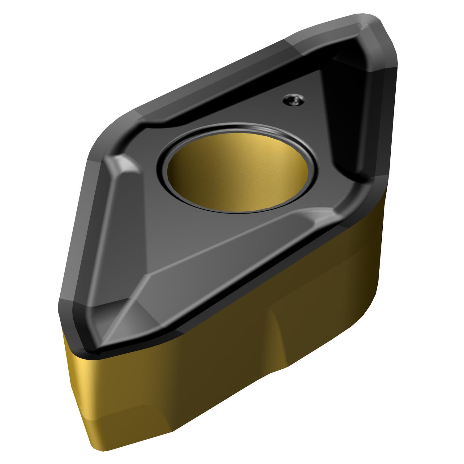 Sandvik Coromant 7434070 CoroTurn® Prime Turning Insert, ANSI Code: CP-B1108-H3W 4325, CP-B Insert, Material Grade: K, P, 1108 Insert, Diamond Shape, Neutral Cutting, For Use On Cast Iron and Steel, Carbide, Manufacturer's Grade: 4325