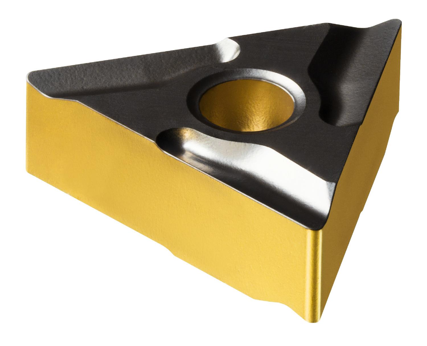 Sandvik Coromant 7860560 T-Max® P 6-Cutting Edge Turning Insert, ANSI Code: TNMG 332R-K 4415, TNMG Insert, Material Grade: P, K, 1604 Insert, Triangle Shape, Right Hand Cutting, For Use On Steel and Cast Iron, Carbide, Manufacturer's Grade: 4415