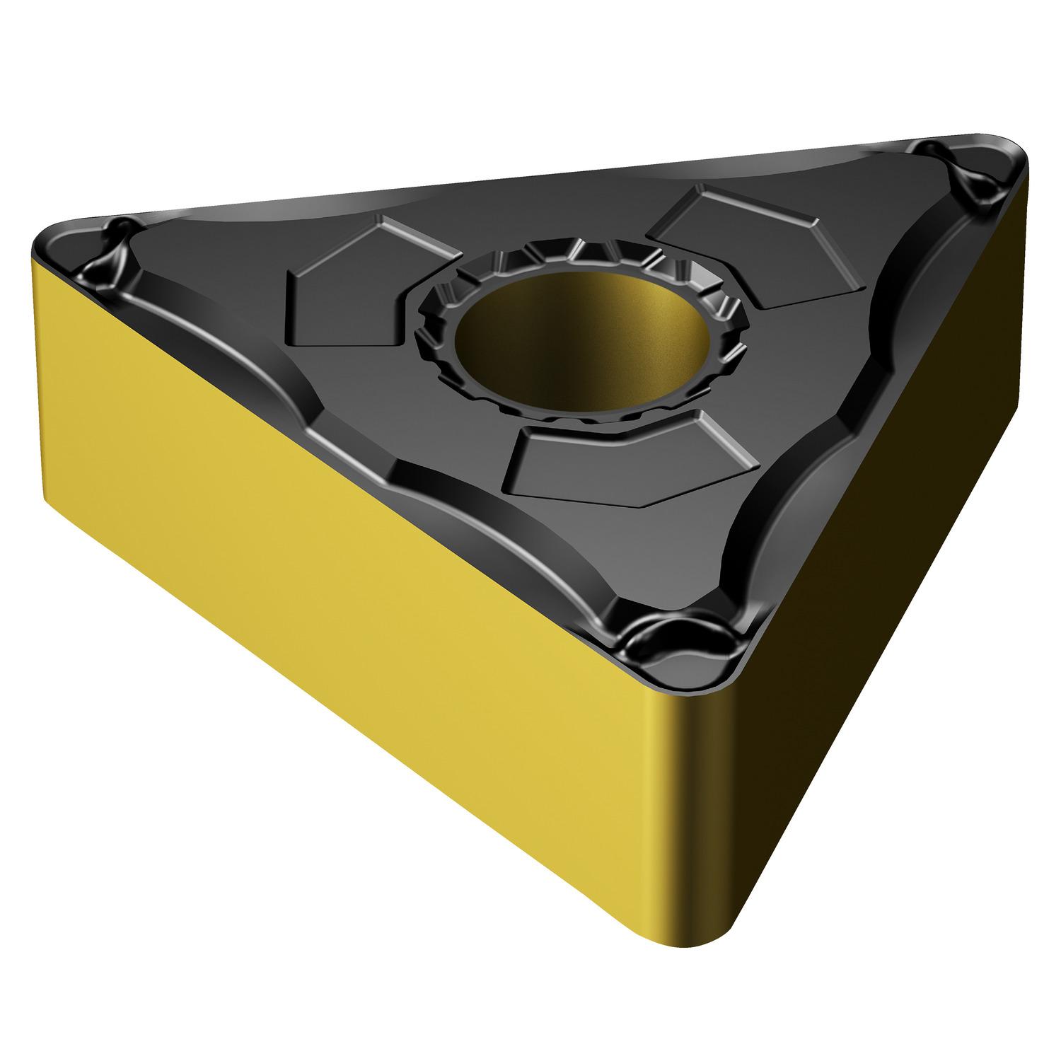 Sandvik Coromant 7860531 T-Max® P 6-Cutting Edge Turning Insert, ANSI Code: TNMG 332-LC 4415, TNMG Insert, Material Grade: P, 1604 Insert, Triangle Shape, Neutral Cutting, For Use On Steel, Carbide, Manufacturer's Grade: 4415