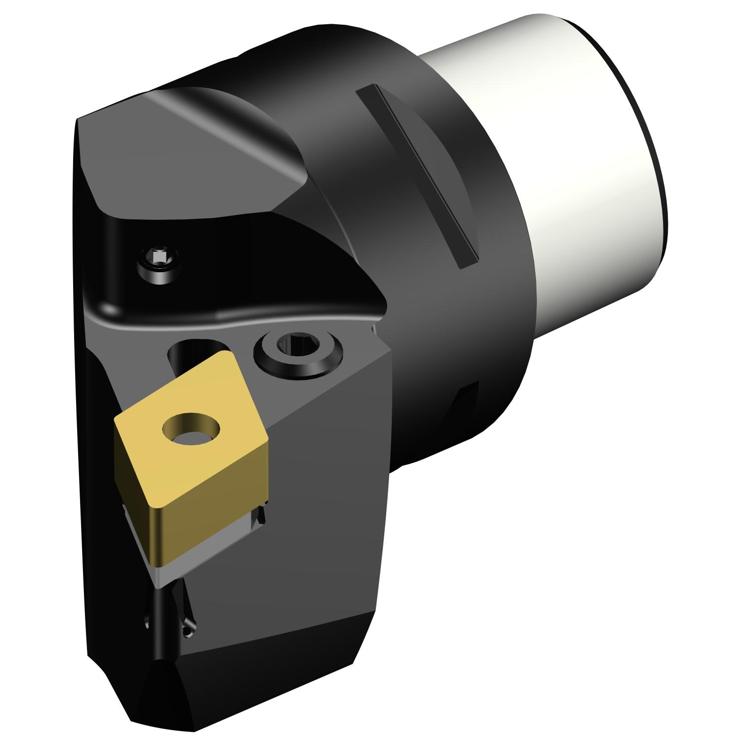 Sandvik Coromant 7951278 T-Max® P Cutting Unit With (3) Axial Concentric and Radial Entry, C4 System, 2.1653 in L Head/Projection, Right Hand Cutting, Insert Compatibility: DNMG 150608, External