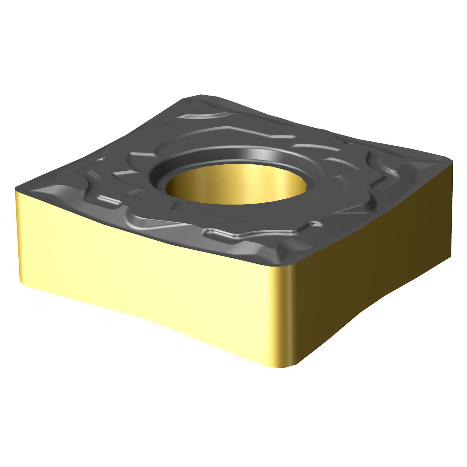 Sandvik Coromant 8003582 T-Max® P 4-Cutting Edge Turning Insert, ANSI Code: CNMG 432-SF, CNMG Insert, Material Grade: S, 1204 Insert, Diamond Shape, Neutral Cutting, For Use On Heat-Resistant Super Alloy, Carbide, Manufacturer's Grade: S205