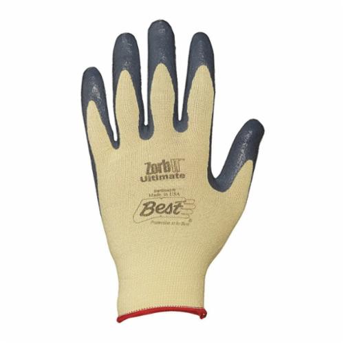 Zorb-IT® 4560-10 Cut Resistant Gloves, XL/SZ 10, Sponge Nitrile Coating, Kevlar®/Spandex®, Knit Wrist Cuff, Resists: Abrasion, Cut and Oil, ANSI Cut-Resistance Level: A3