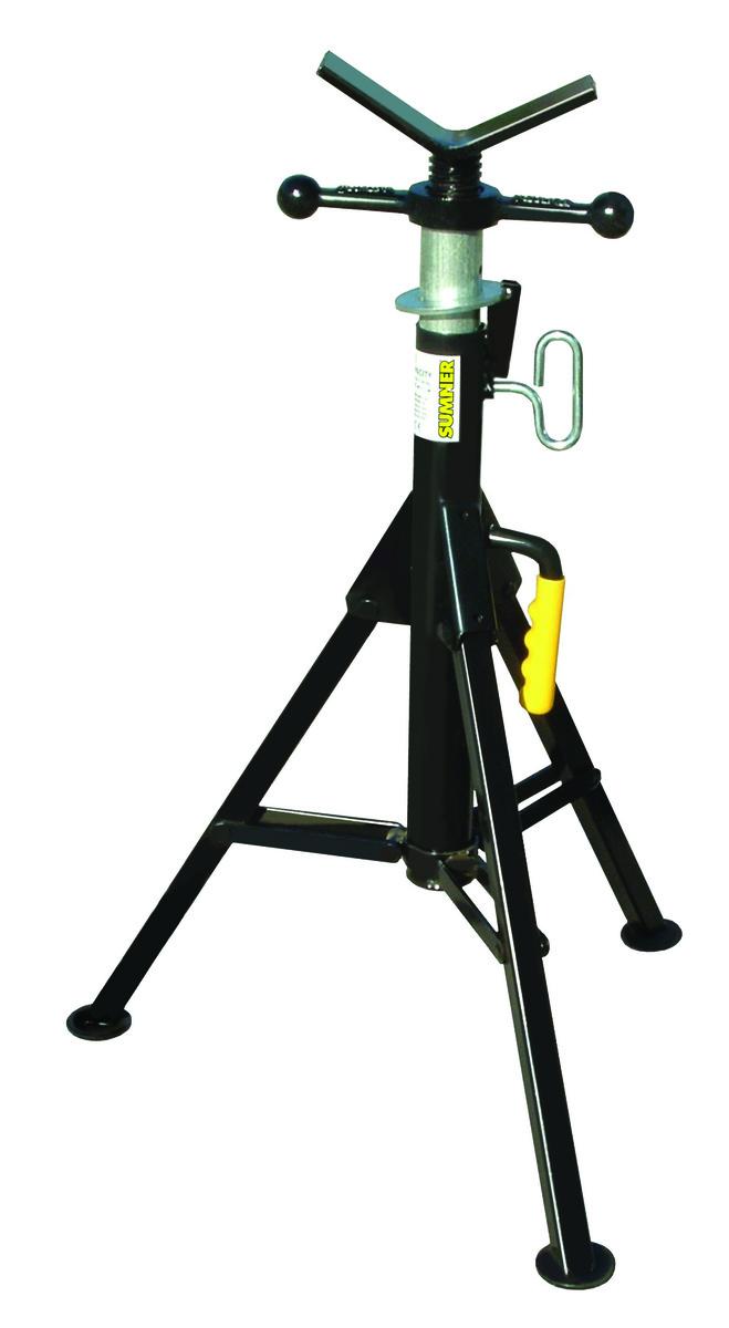 Southwire® 781300 Steel Manual Jack Stand, 2500 lb Load, 4 in Pipe, Steel