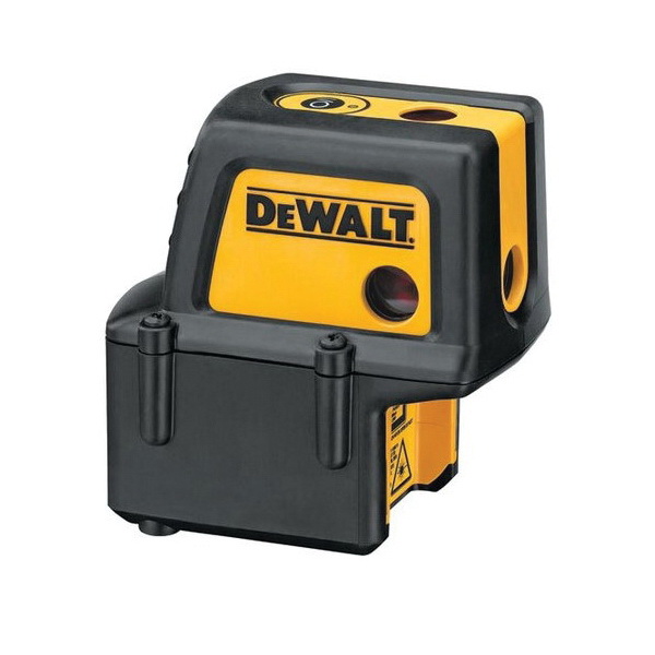 Black+Decker® DW084K Self-Levelling Plumb, 4 AA Alkaline, +/-100 ft Indoor Visibility Range, II (<1 MW) at 635 NM Laser Class