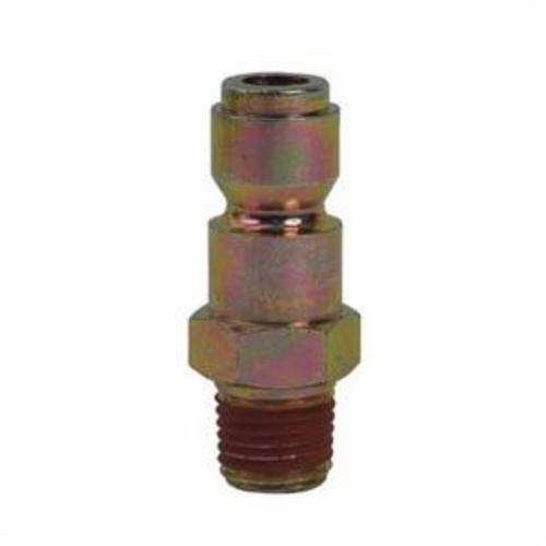 Bostitch® AP-14M Automotive Plug, For Use With Air Compressor and Air Powered Tools, 3/8 in, 1/4 in MNPT, Steel