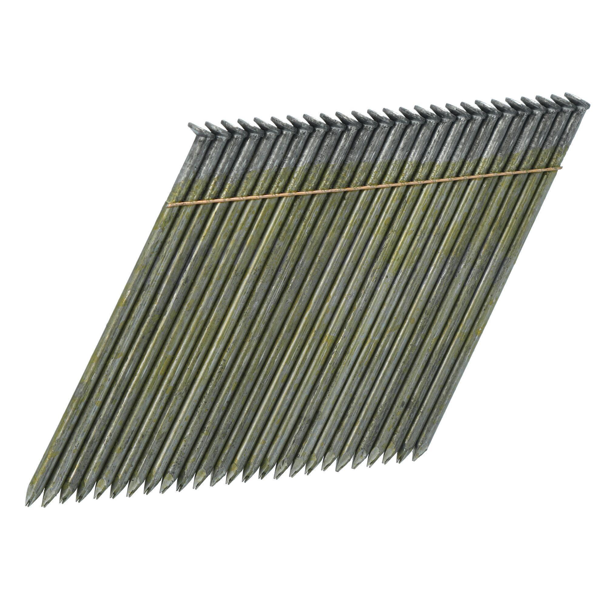 Bostitch® S16D131-FH S Series 28 deg Wire Collated Framing Nail, 3-1/2 in L, 0.131 in Dia, 11 ga, Coated, Steel