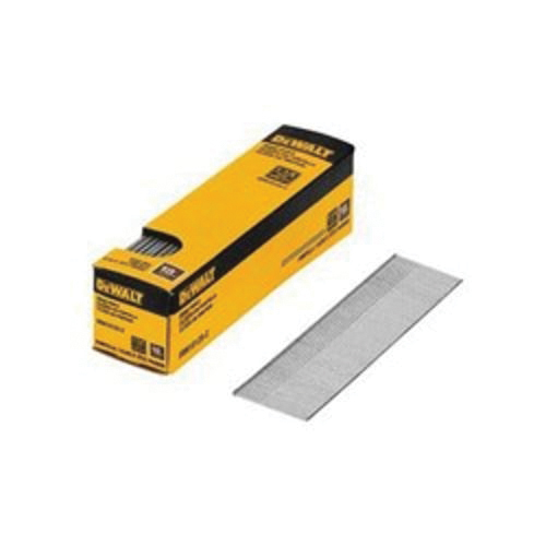 DeWALT® DBN18125-2 Straight Finishing Nail, 1-1/4 in L, Steel, Coated, Chisel Point