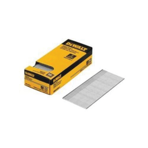 DeWALT® DBN18200-2 Straight Finishing Nail, 2 in L, Steel, Coated, Chisel Point