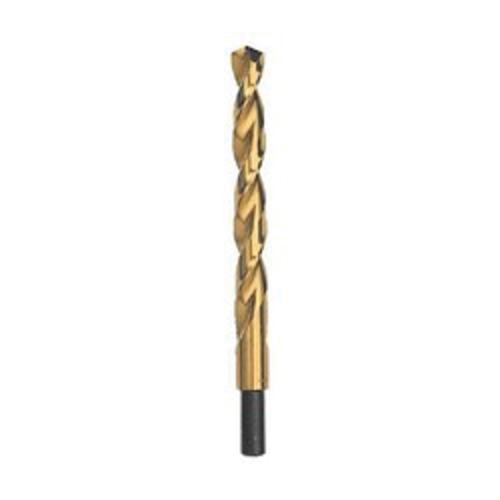 Black+Decker® Guaranteed Tough® Speed Tip™ DW1316 Heavy Duty Jobber Length Drill, 1/4 in Drill - Fraction, 0.25 in Drill - Decimal Inch, 135 deg Point, HSS, TiN Coated