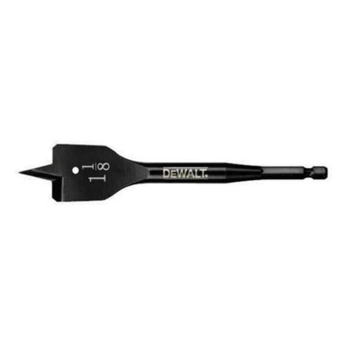DeWALT® Guaranteed Tough® DW1576 Heavy Duty Spade Bit, 5/8 in Dia, 6 in OAL, 1/4 in Shank
