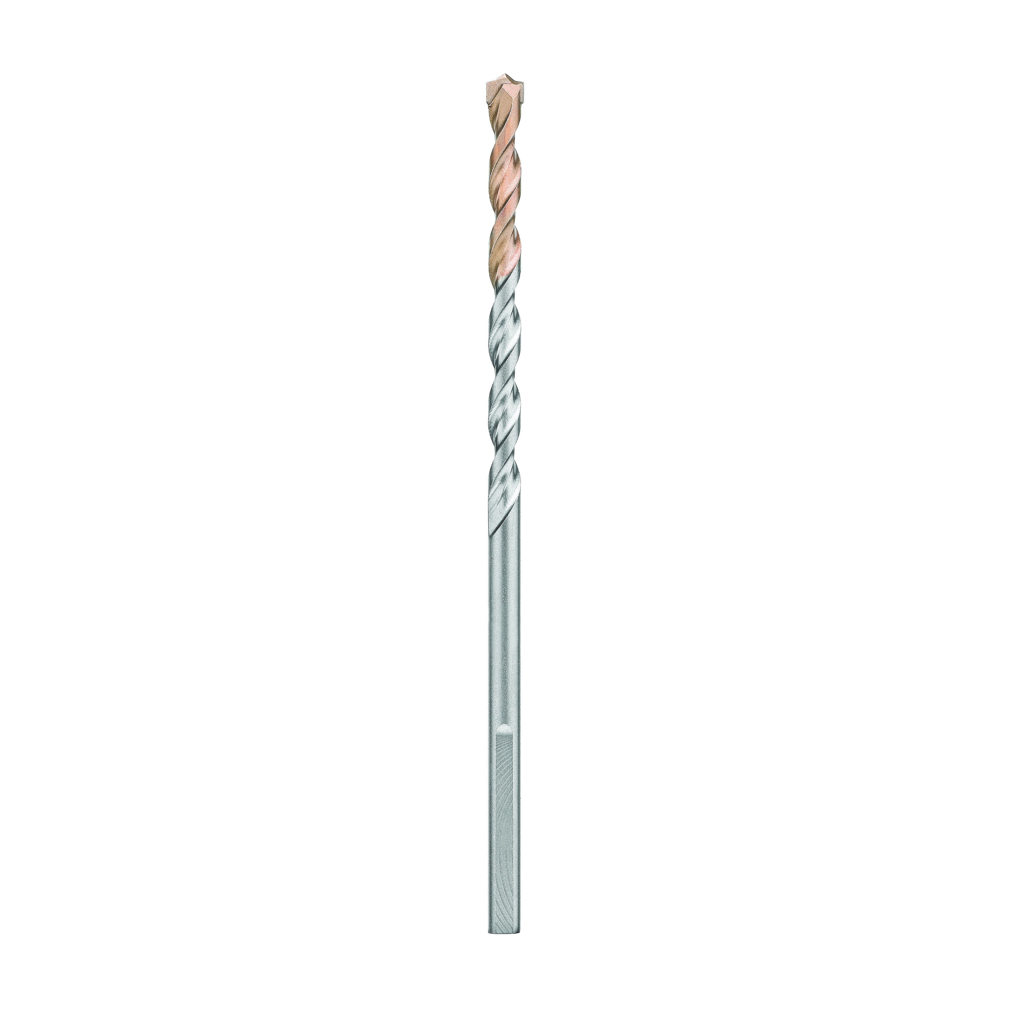 Black+Decker® DW5230 2-Cutter Premium Percussion Masonry Drill Bit, 3/8 in Drill Bit, 3/8 in Round with 3-Flat Shank, 4 in D Cutting, Carbide Cutting Edge, 6 in OAL