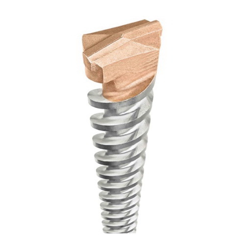 DeWALT® DW5703 2-Cutter Rotary Hammer Drill Bit, 1/2 in Drill Bit, 0.709 in Spline Shank, 5 in D Cutting, Carbide Cutting Edge