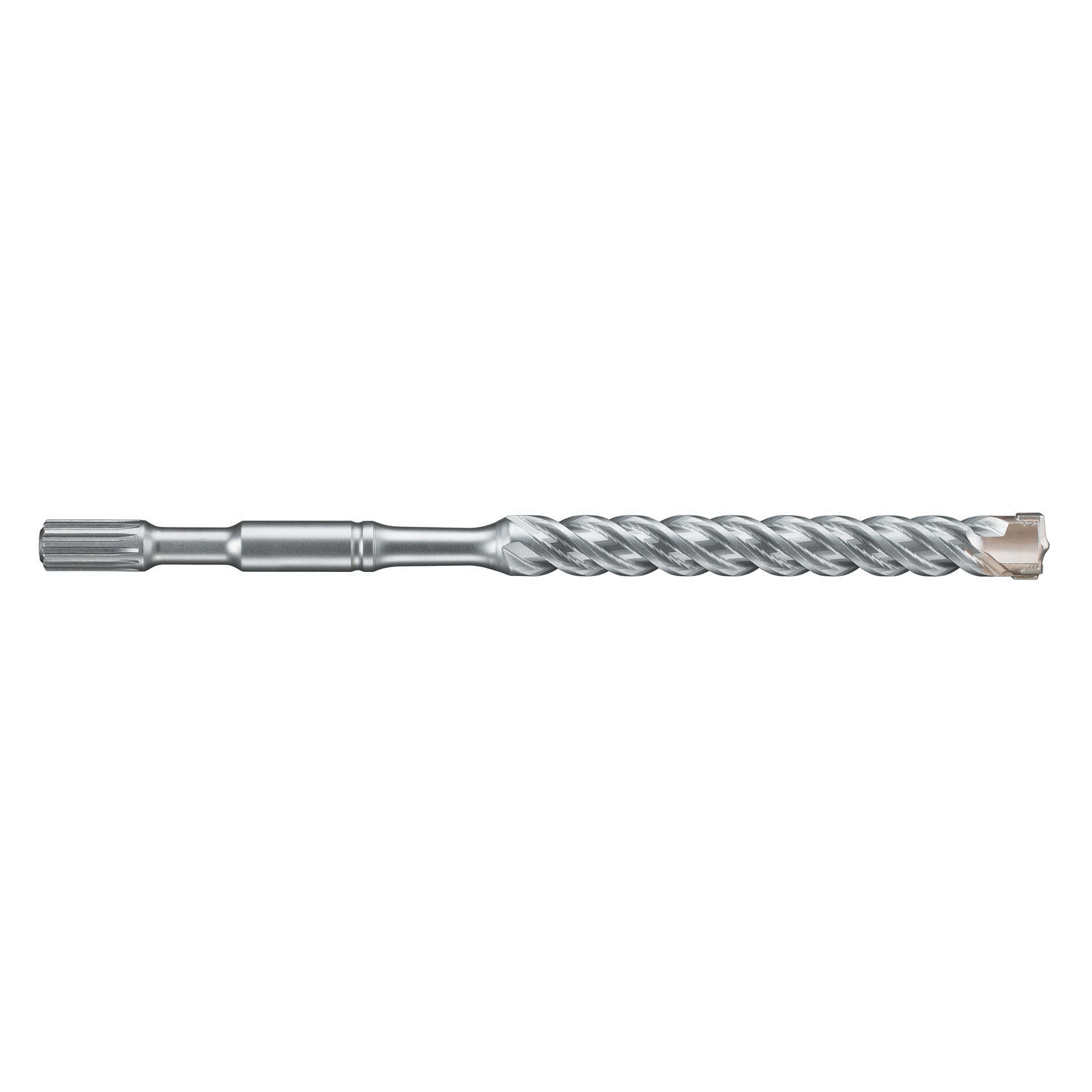 DeWALT® DW5746 4-Cutter DeWALT® Guaranteed Tough® High Impact Carbide™ Masonry Drill Bit, 3/4 in Drill Bit, 3/4 in Spline Shank, 5 in D Cutting, Carbide Cutting Edge, 10 in OAL