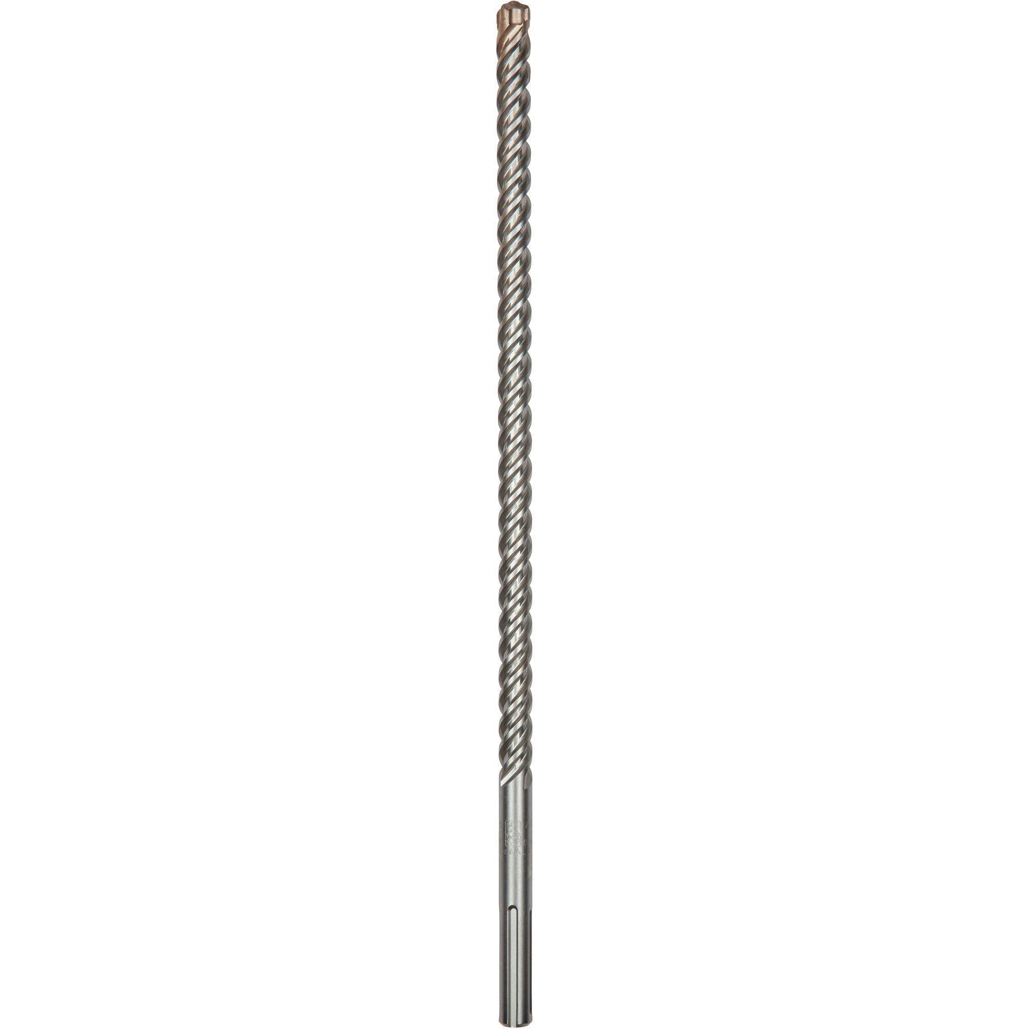 DeWALT® HIGH IMPACT CARBIDE™ DW5812 Hammer Drill Bit, 3/4 in Drill Bit, 45/64 in SDS-Max® Shank, 16 in D Cutting, Carbide Cutting Edge, 21-1/2 in OAL