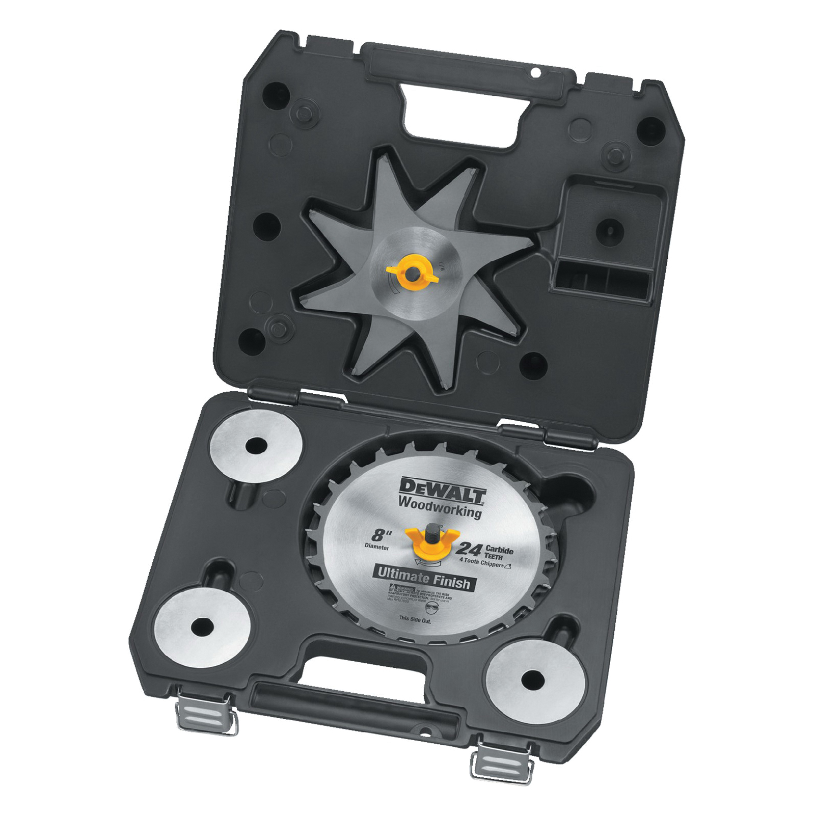 DeWALT® DW7670 Stacked Dado Set, 8 in Dia Blade, 5/8 in Arbor