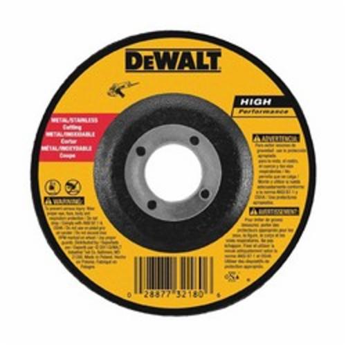 DeWALT® High Performance™ DW8426MH Small Diameter Cut-off Wheel, 6 in Dia x 0.045 in THK, 60 Grit, Aluminum Oxide Abrasive