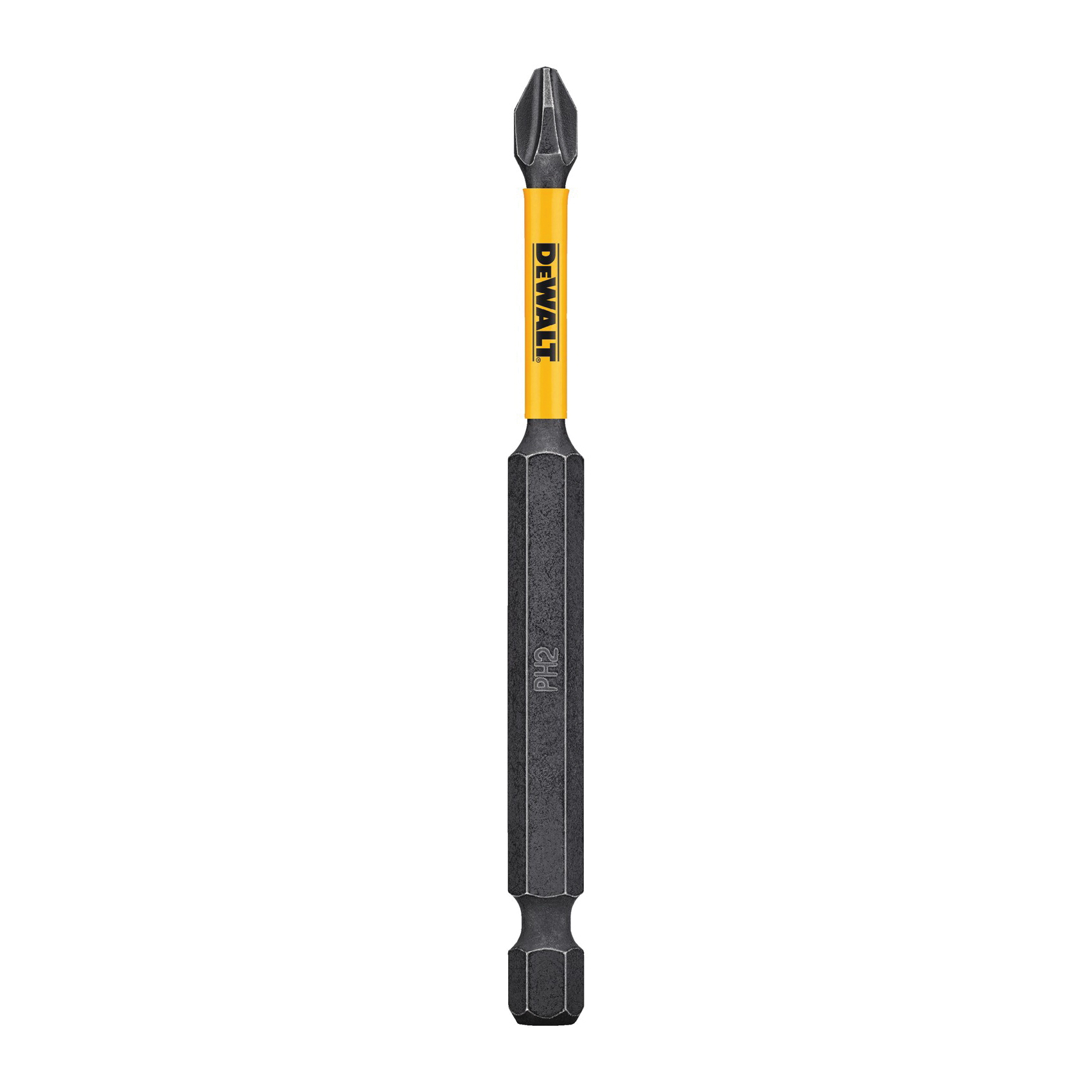 DeWALT® FlexTorq™ DWA3PH2IR Insert Bit, #2 Phillips® Point, 1/4 in, S2 Steel