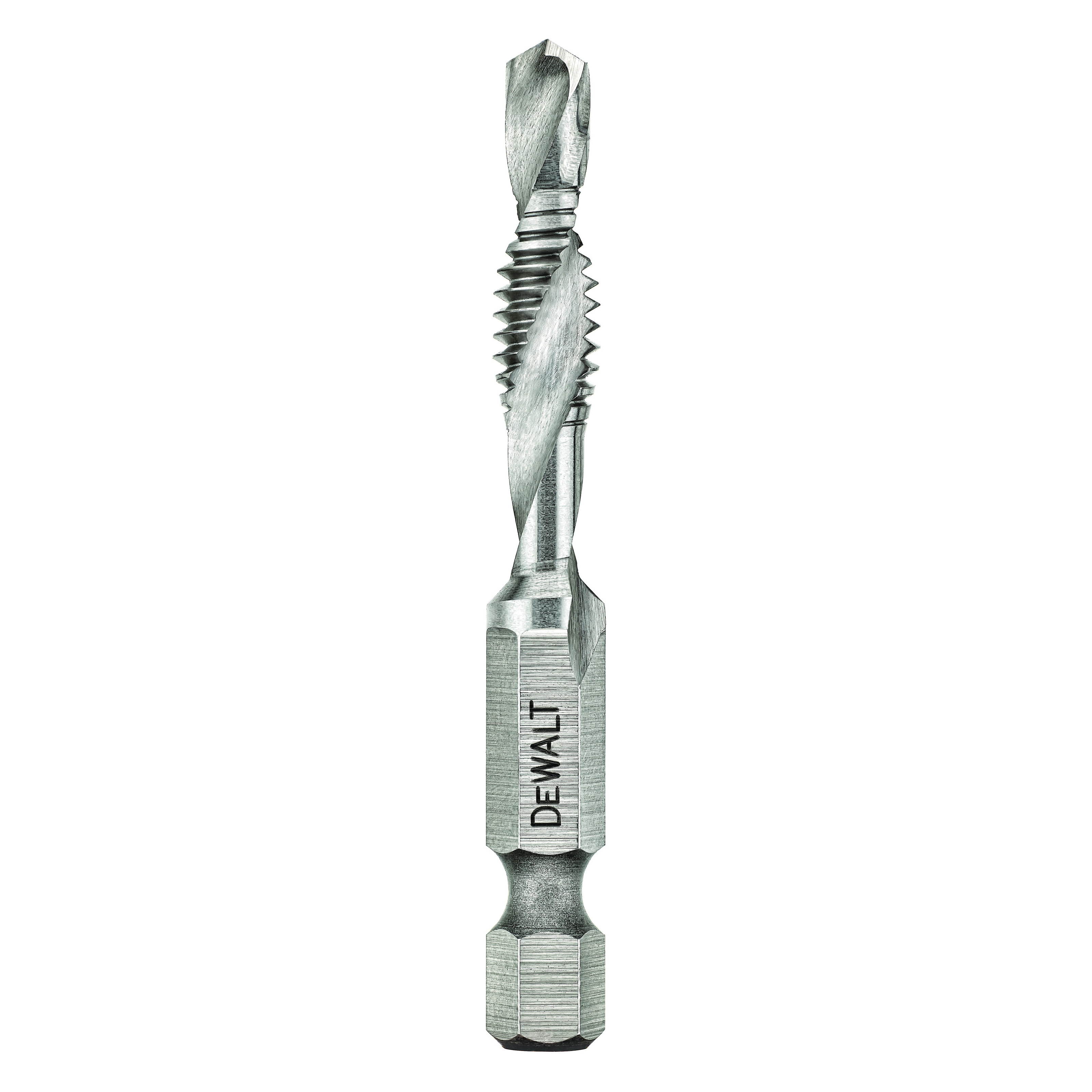 DeWALT® Impact Ready® DWADTQTR1420 Tap and Drill Bit, 2B Class of Fit, 1-1/4 in L Drill, 1/4-20 Thread