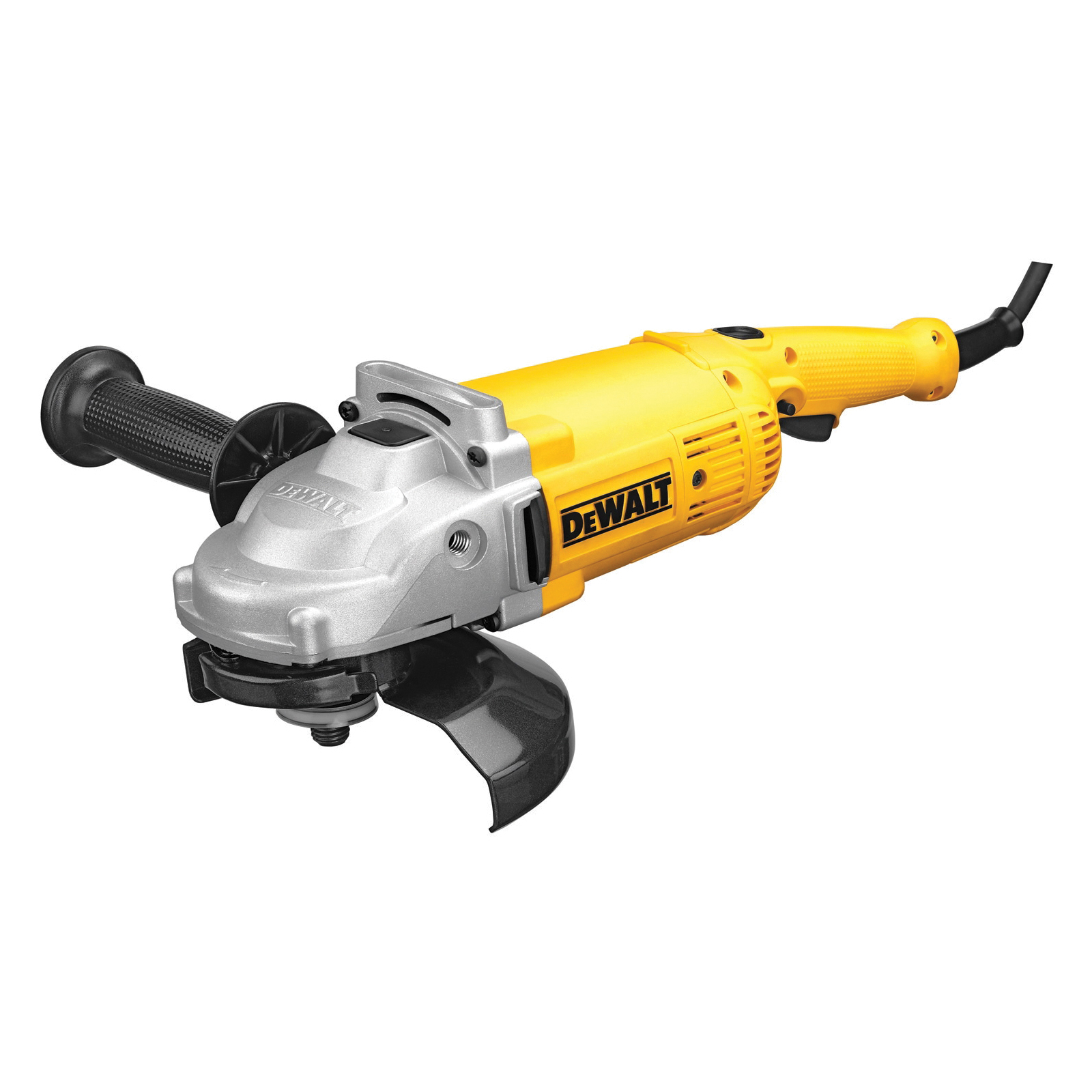 DeWALT® DWE4517W Large Angle Grinder, 7 in Dia Wheel, 5/8-11 Arbor/Shank, 120 VAC, Black/Yellow, Trigger Switch
