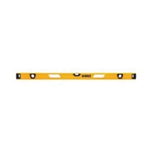DeWALT® DWHT42166 Non-Magnetic Premium I-Beam Level, 48 in L, 3 Vials, Aluminum, (1) Level/(2) Plumb Vial Position, 0.0005 in Accuracy