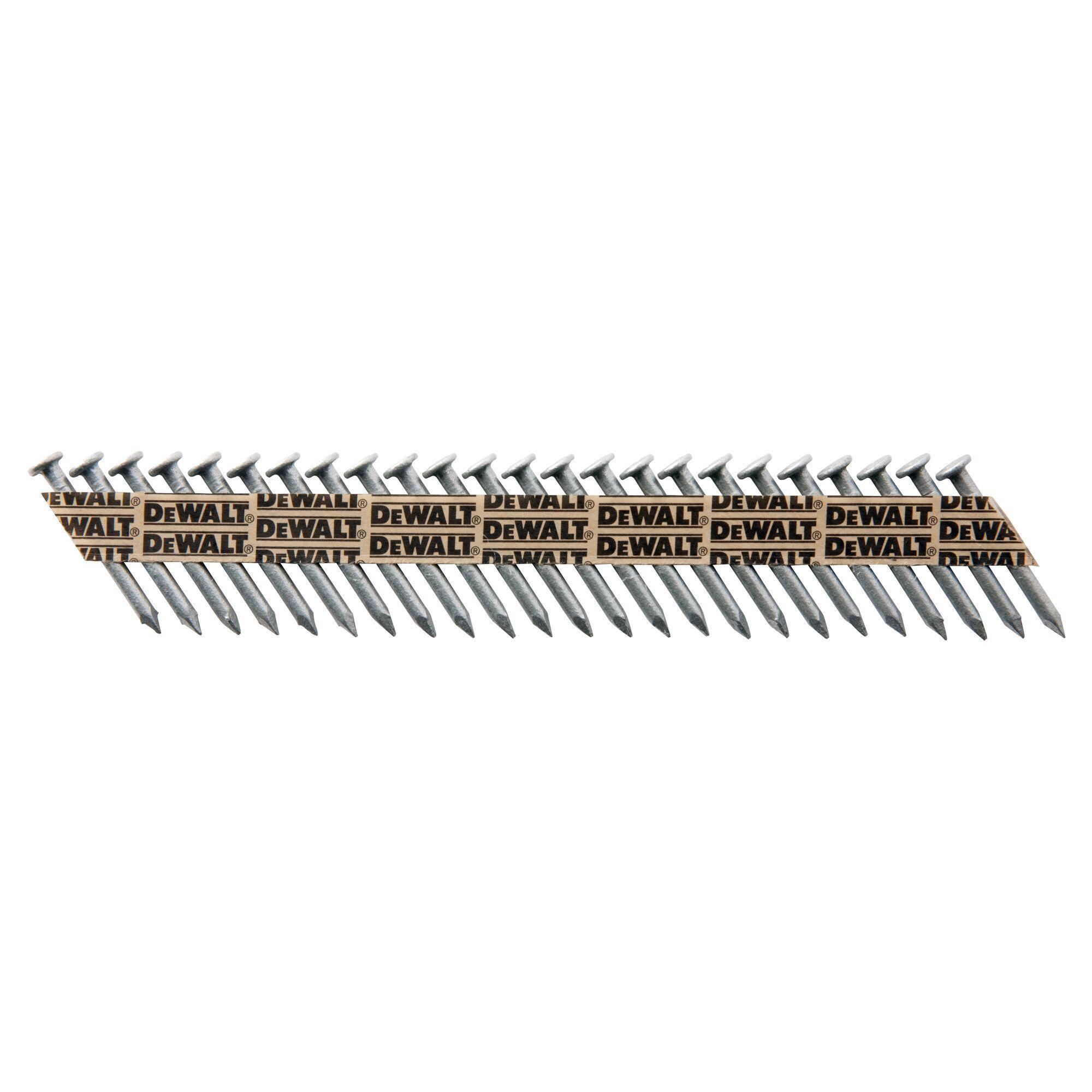DeWALT® DWMC13115G-2M Framing Nail, 0.131 in Dia, 1-1/2 in L, Steel, Galvanized
