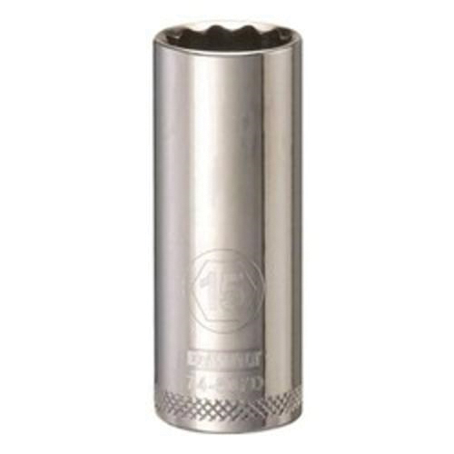 DeWALT® DWMT74507OSP Deep Length Socket, 3/8 in, 15 mm, 12 Points
