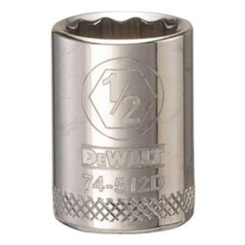 DeWALT® DWMT74512OSP Socket, 3/8 in, 1/2 in, 12 Points