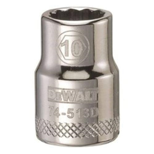 DeWALT® DWMT74513OSP Socket, 3/8 in, 10 mm, 12 Points