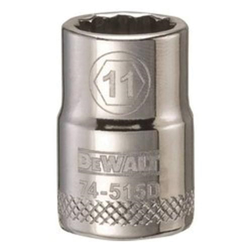 DeWALT® DWMT74515OSP Socket, 3/8 in, 11 mm, 12 Points