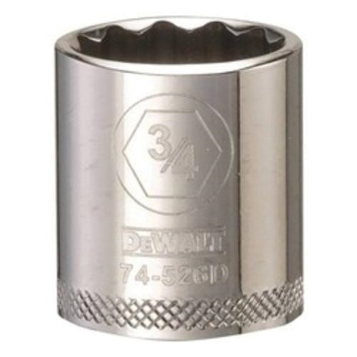 DeWALT® DWMT74526OSP Socket, 3/8 in, 3/4 in, 12 Points