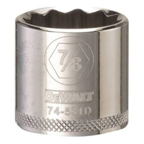 DeWALT® DWMT74531OSP Socket, 3/8 in, 7/8 in, 12 Points