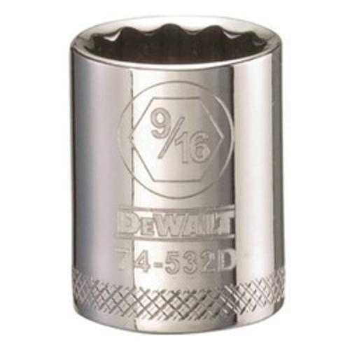 DeWALT® DWMT74532OSP Socket, 3/8 in, 9/16 in, 12 Points