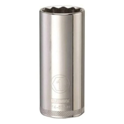DeWALT® DWMT74535OSP Deep Length Socket, 1/2 in, 1 in, 12 Points