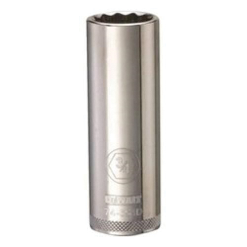 DeWALT® DWMT74554OSP Deep Length Socket, 1/2 in, 3/4 in, 12 Points