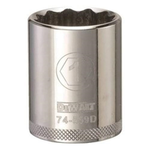 DeWALT® DWMT74559OSP Socket, 1/2 in Hex Drive, 1 in, 12 Points