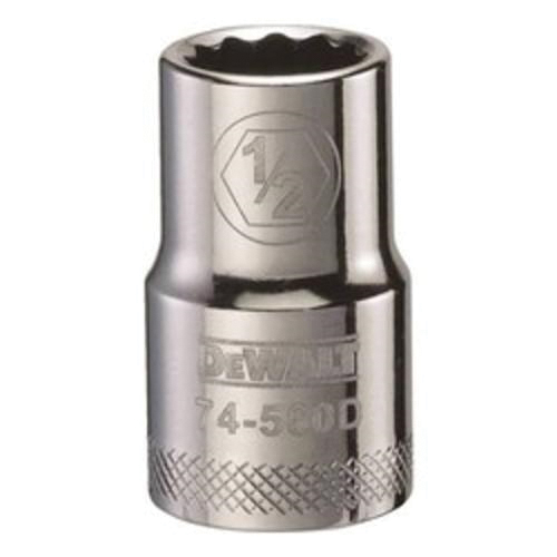 DeWALT® DWMT74560OSP Socket, 1/2 in Hex Drive, 1/2 in, 12 Points