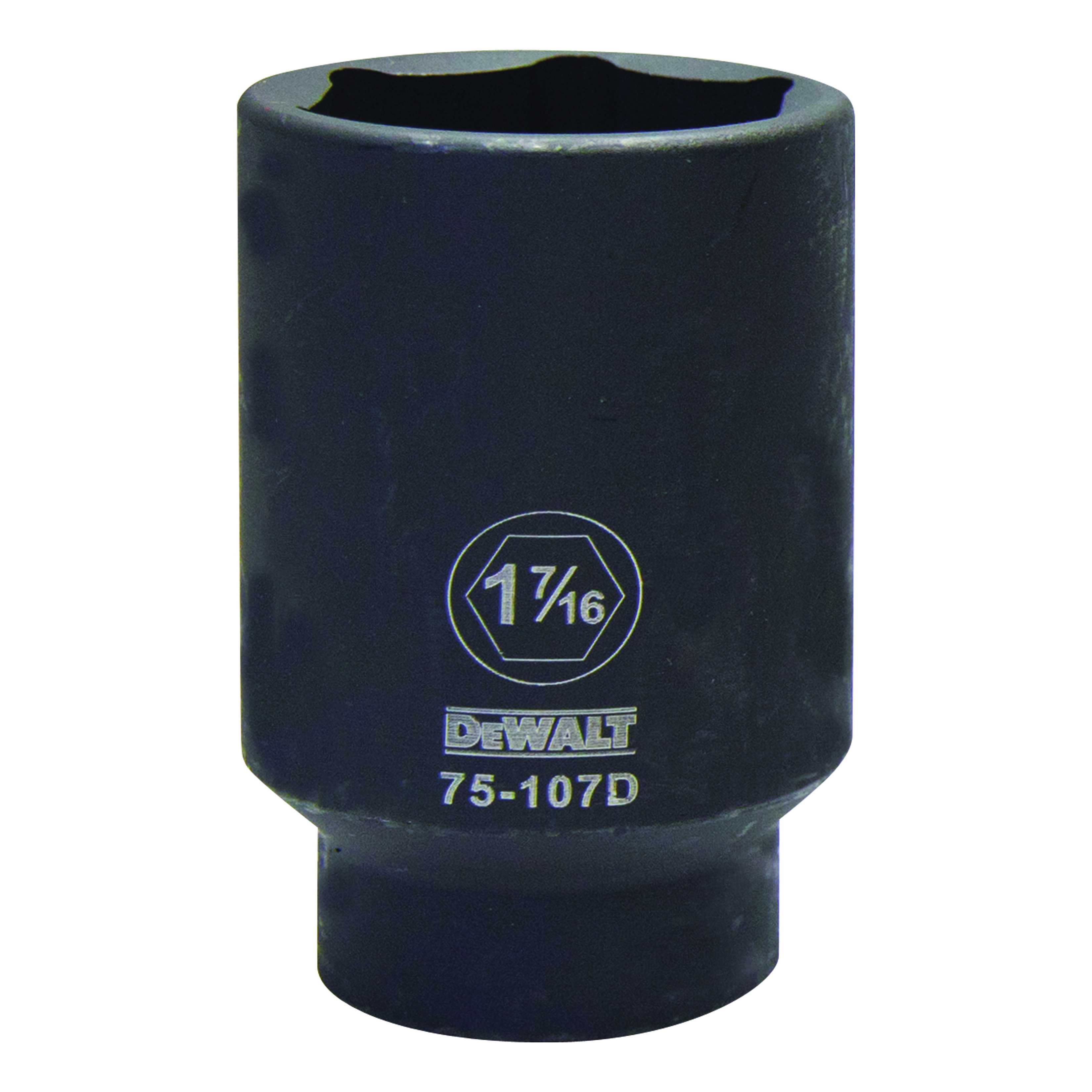 DeWALT® DWMT75107OSP Deep Length Socket, 1/2 in, 1-7/16 in