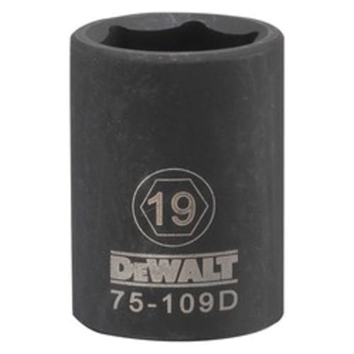DeWALT® DWMT75109OSP Socket, 1/2 in, 19 mm, 6 Points