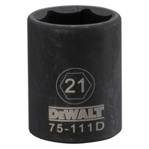 DeWALT® DWMT75111OSP Socket, 1/2 in, 21 mm, 6 Points