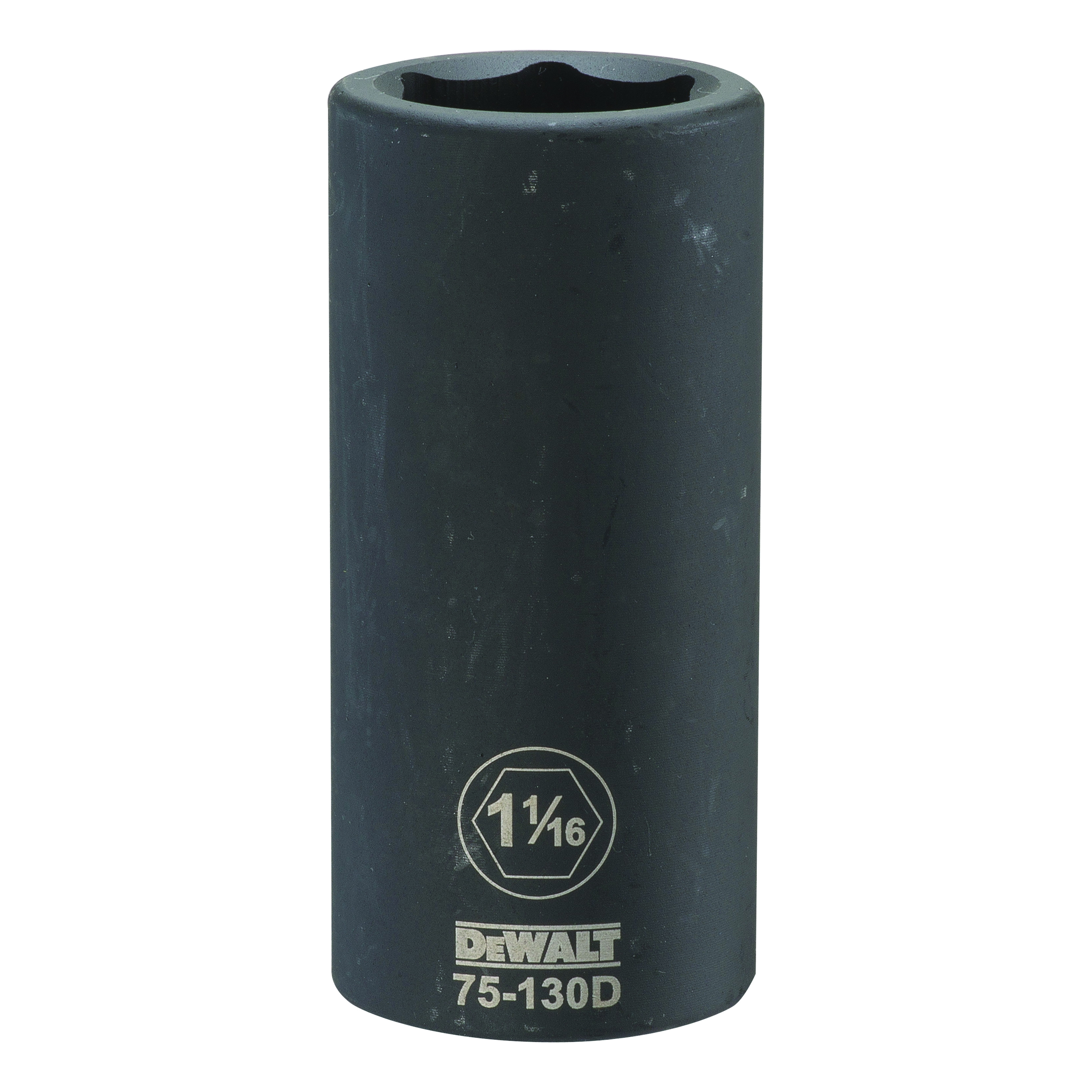 DeWALT® DWMT75130OSP Deep Length Socket, 3/4 in, 1-1/16 in