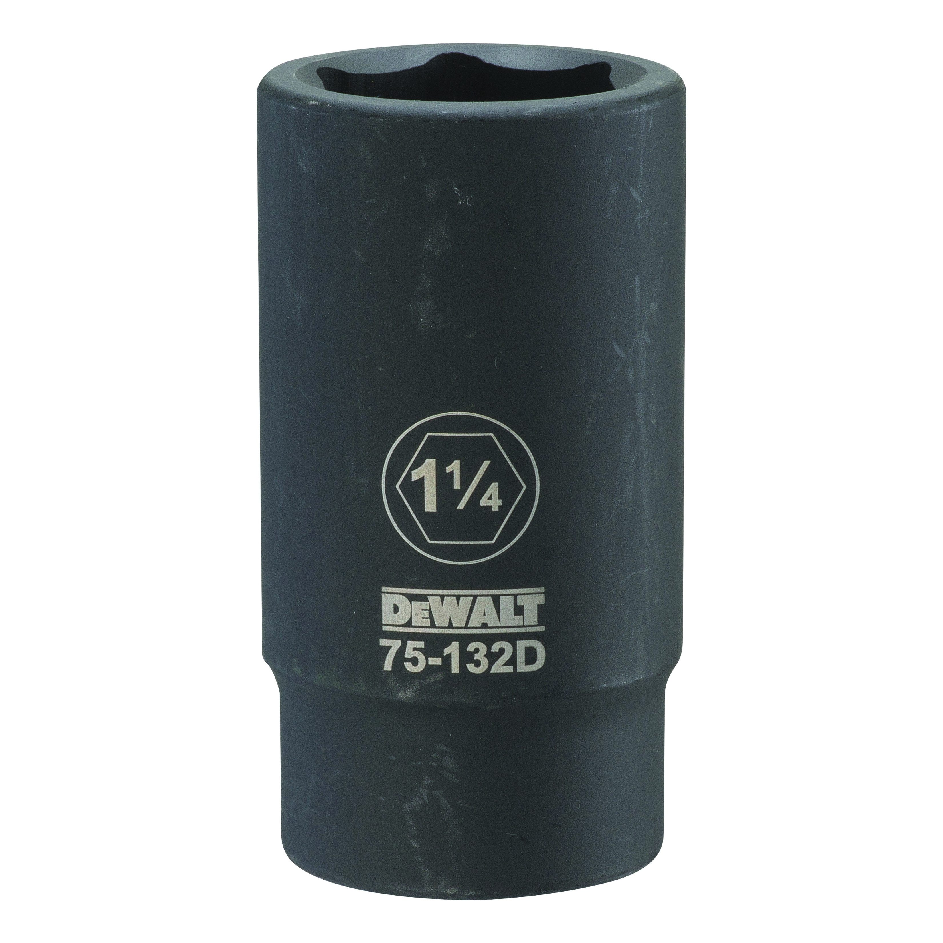 DeWALT® DWMT75132OSP Deep Length Socket, 3/4 in, 1-1/4 in