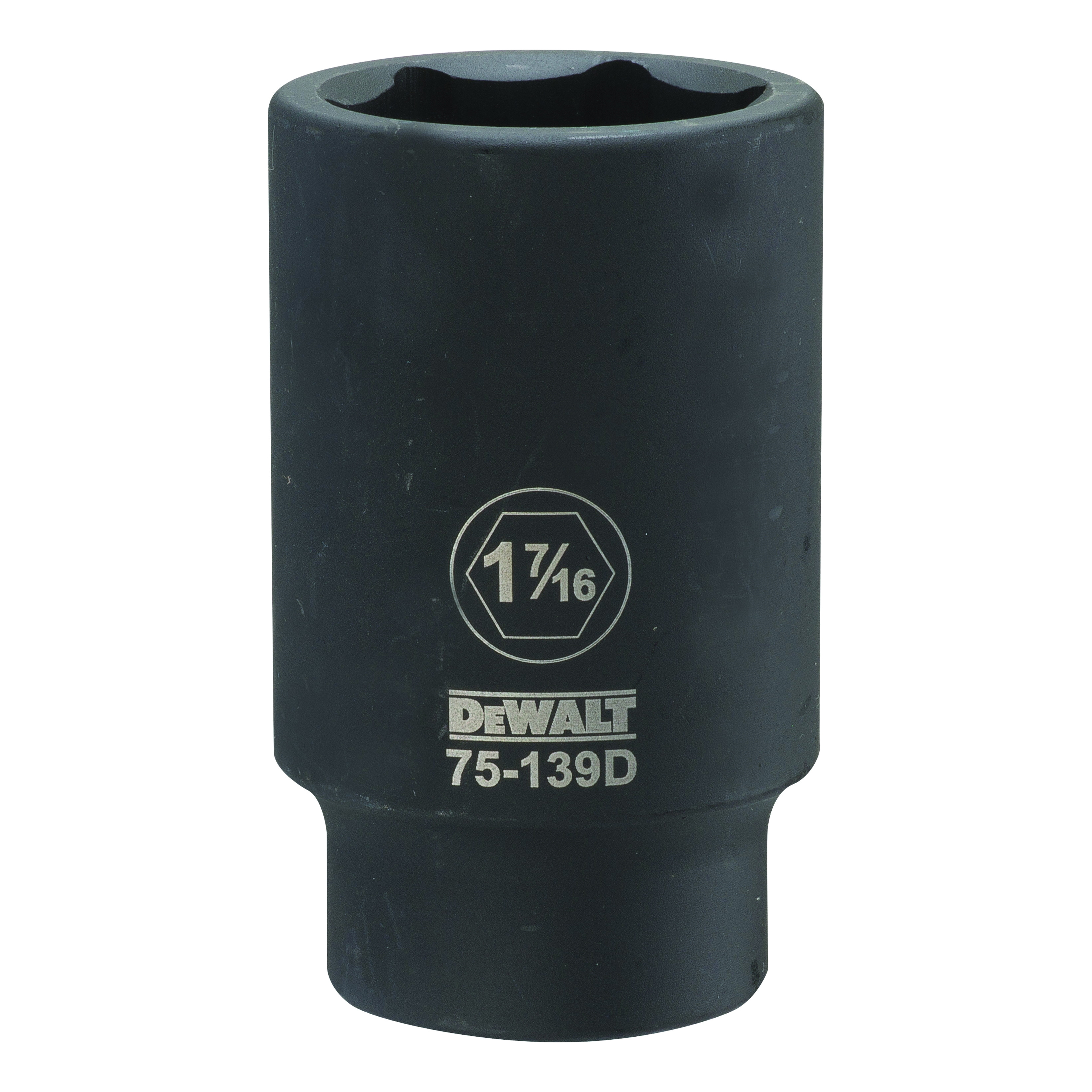 DeWALT® DWMT75139OSP Deep Length Socket, 3/4 in, 1-7/16 in