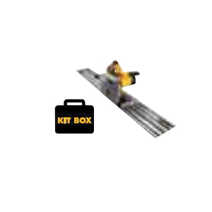 DeWALT® TrackSaw™ DWS520SK Circular Heavy Duty Electric Saw Kit, 6-1/2 in Blade, 1750 to 4000 rpm Speed, 1.7 hp, 120 VAC, 12 A
