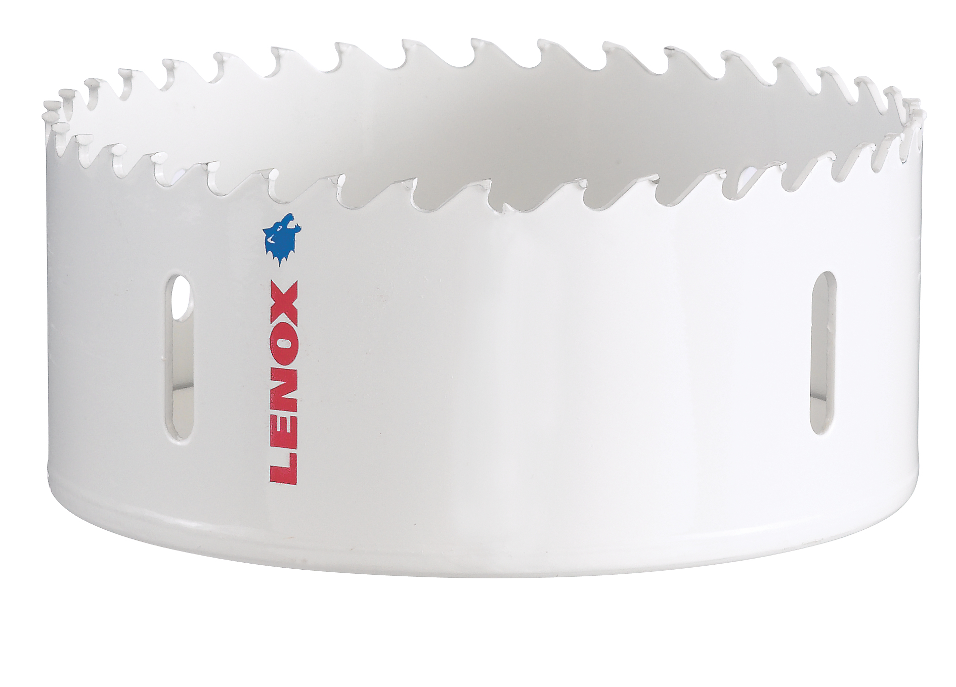 Lenox® SPEED SLOT® 3026666CT Tipped Tipped Hole Saw, 4-1/8 in Dia, 1-7/8 in D Cutting, Carbide Tipped Cutting Edge, 5/8 in Arbor