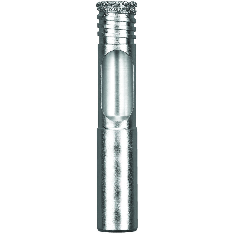 DeWALT® DW5574 Tile Drill Bit, 5/16 in Drill Bit x 2-1/4 in L, 1-3/8 in Cutting, 3/8 in Straight Shank, Diamond Cutting Edge